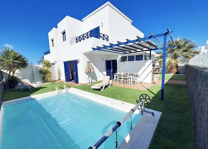 Villa Dompi Con Vistas Al Mar Y A Fuerteventura